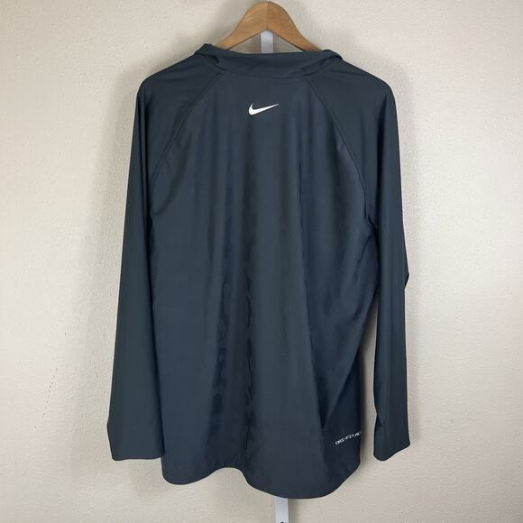 Nike Golf ADV Tour Fit Advantage 1/2 Zip Pullover Mens XL Gray Shirt DR5281 060 - Picture 3 of 6